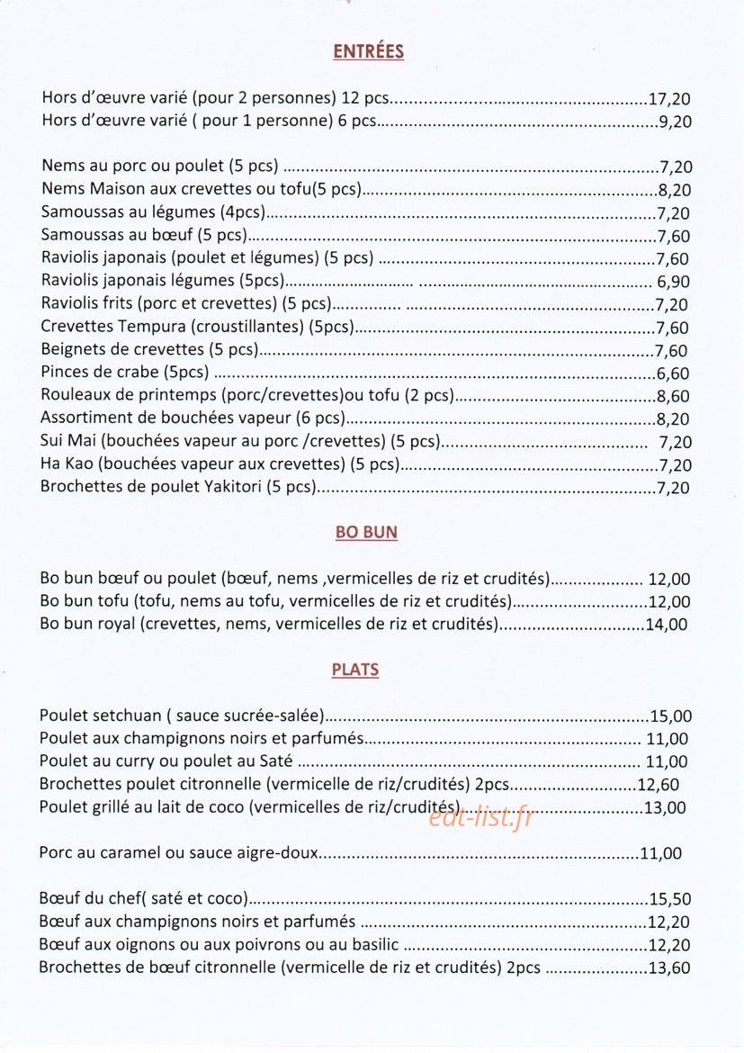 bo bun — carte page 4