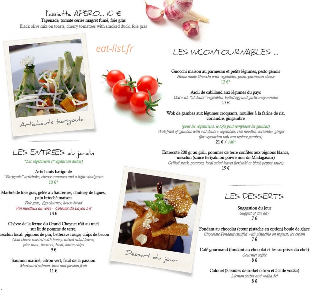 Côté jardin — carte page 1