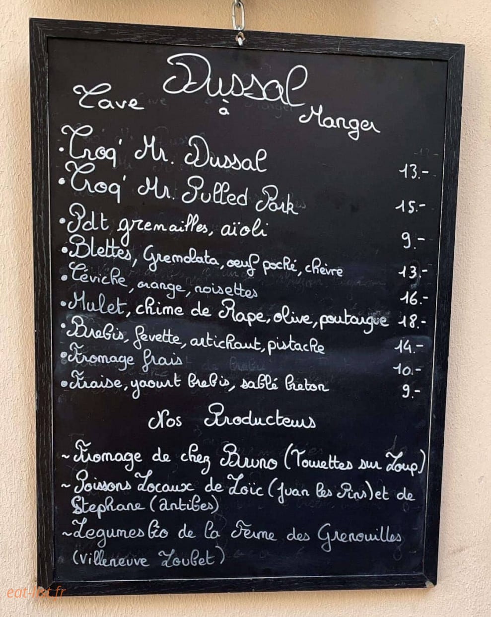 Dussal — carte page 1