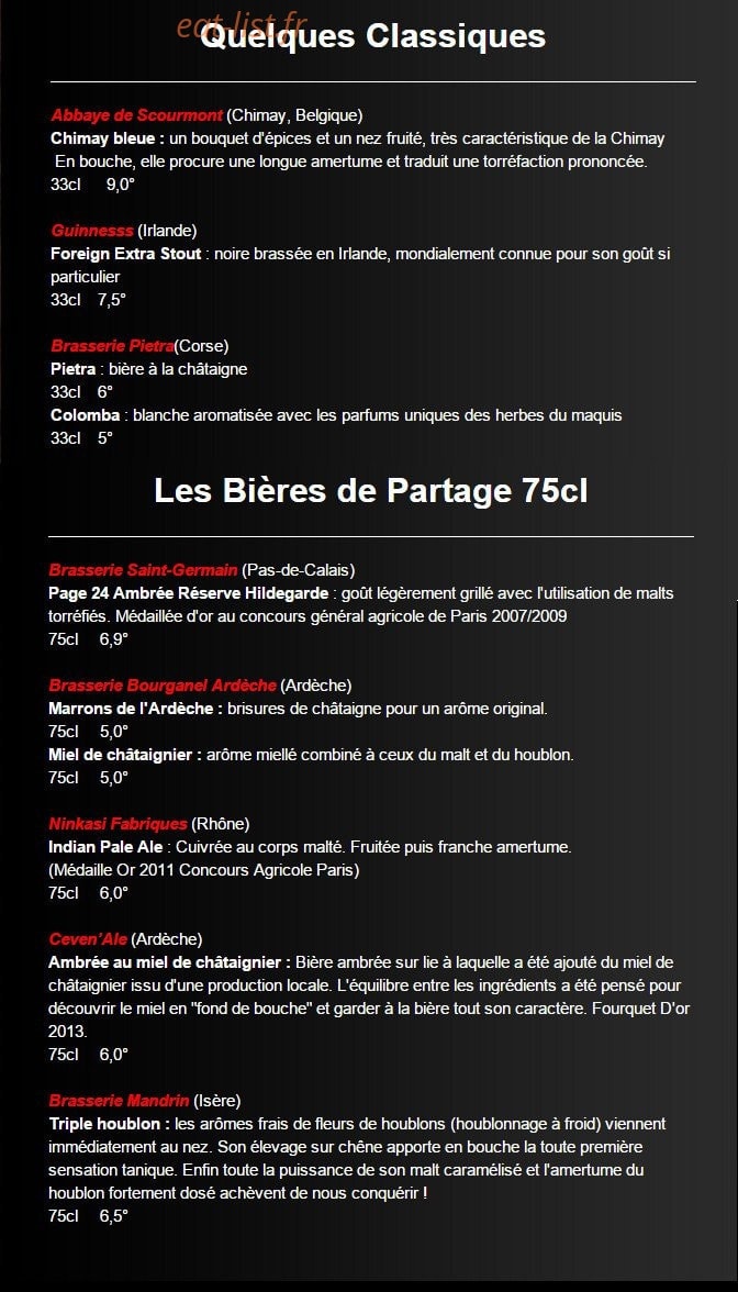 K'fé Malté — carte page 6
