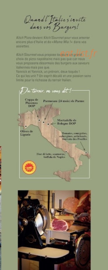 Kitch' Pizza — carte page 7
