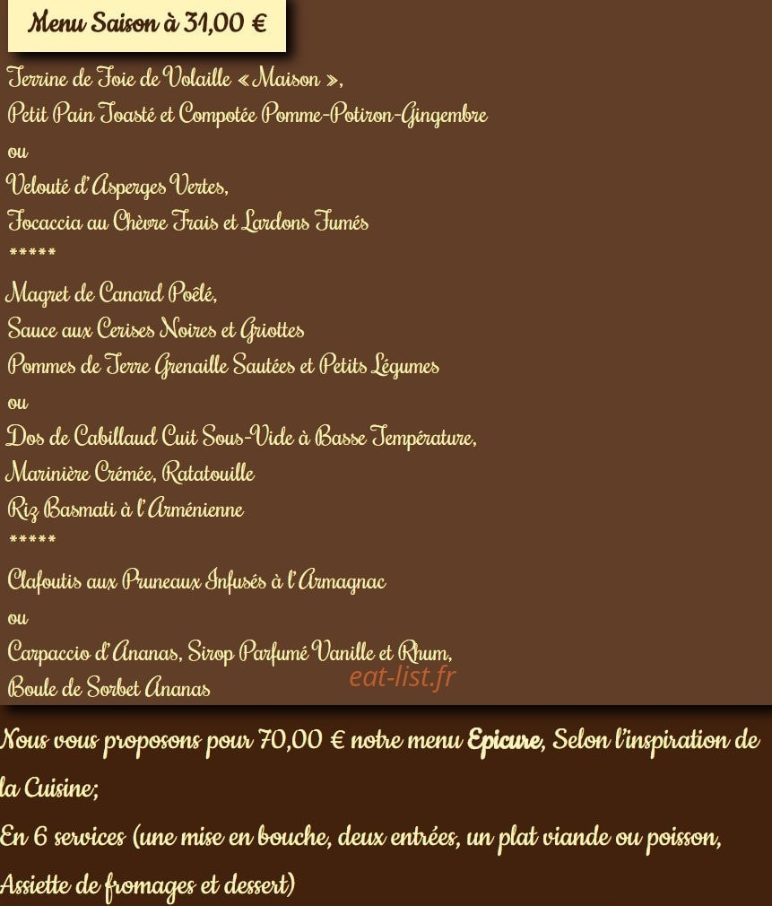 La Farigoule — carte page 1