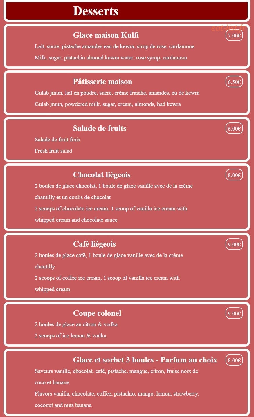 Le Chennai — carte page 14