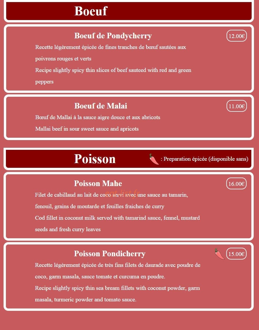 Le Chennai — carte page 9