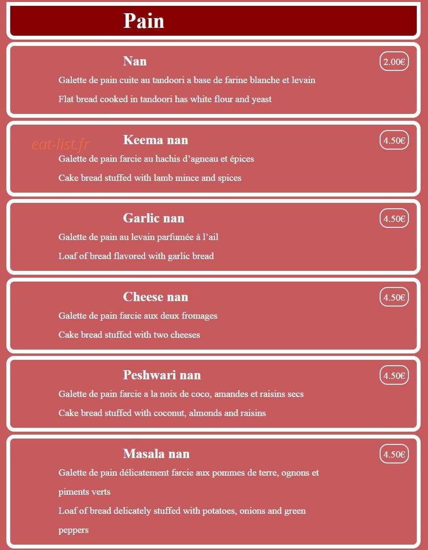 Le Chennai — carte page 13