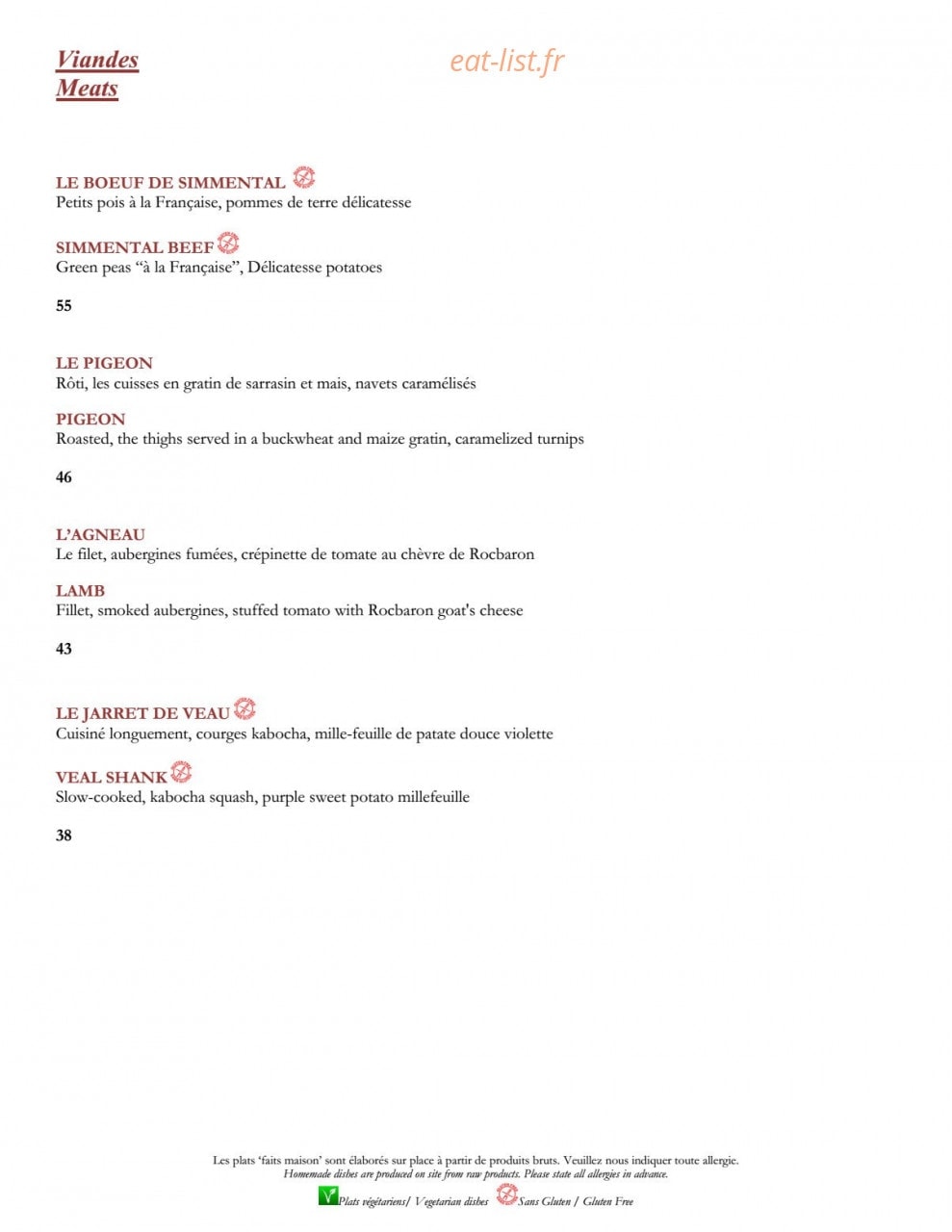 Le Saint-Martin — carte page 6