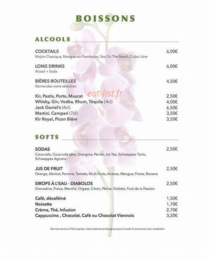 Only Vous — carte page 4