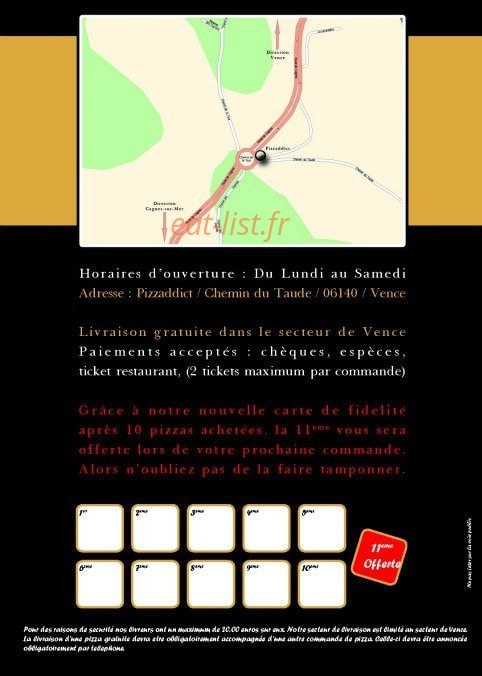 Pizzaddict — carte page 4
