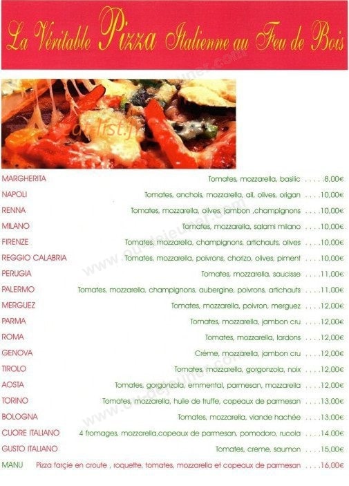 Gusto Italiano — carte page 4