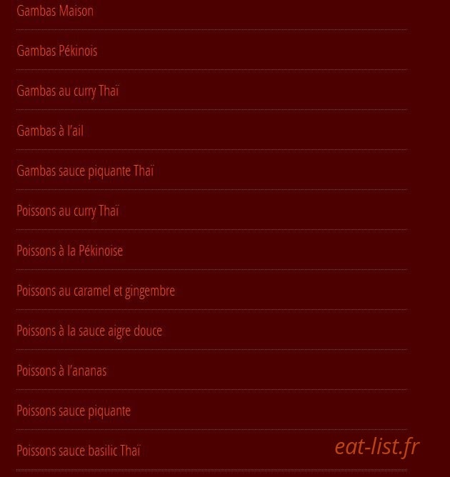 New Saigon — carte page 9