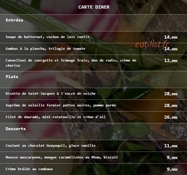 Le J — carte page 2