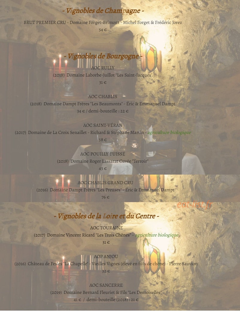 Au Grand Inquisiteur — carte page 7