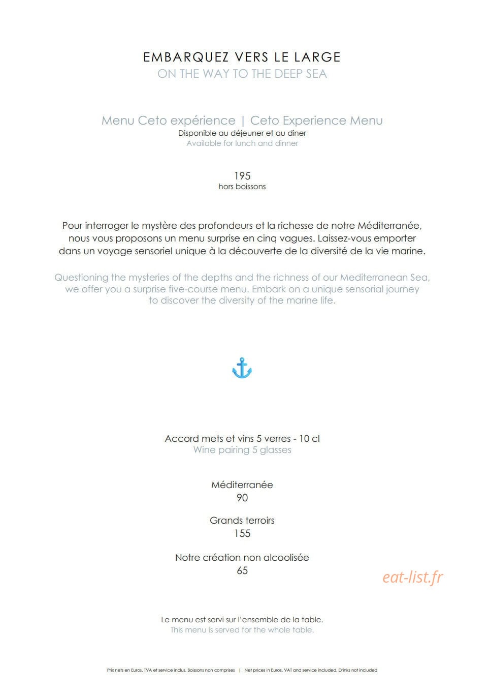 Ceto — carte page 2