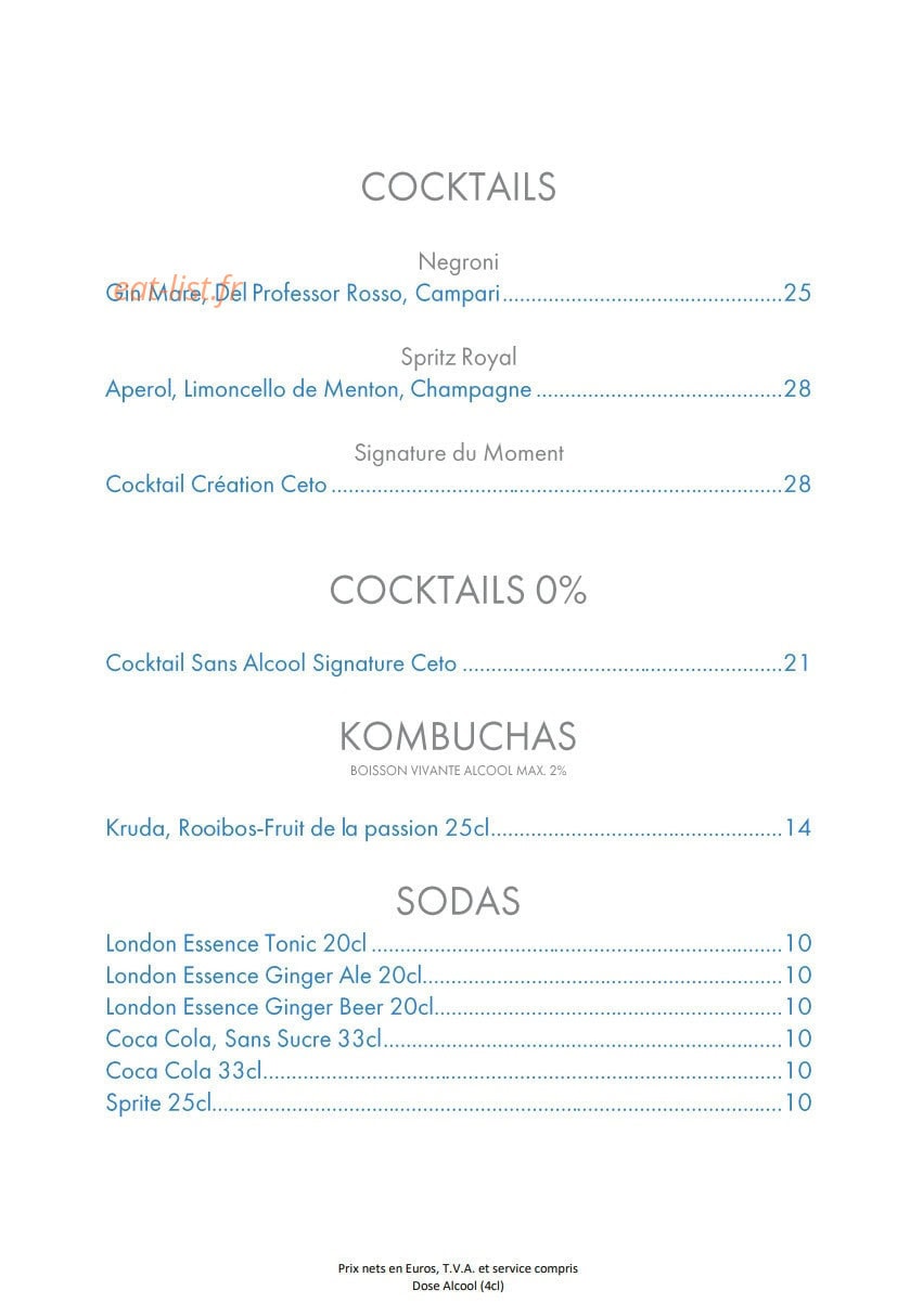 Ceto — carte page 9