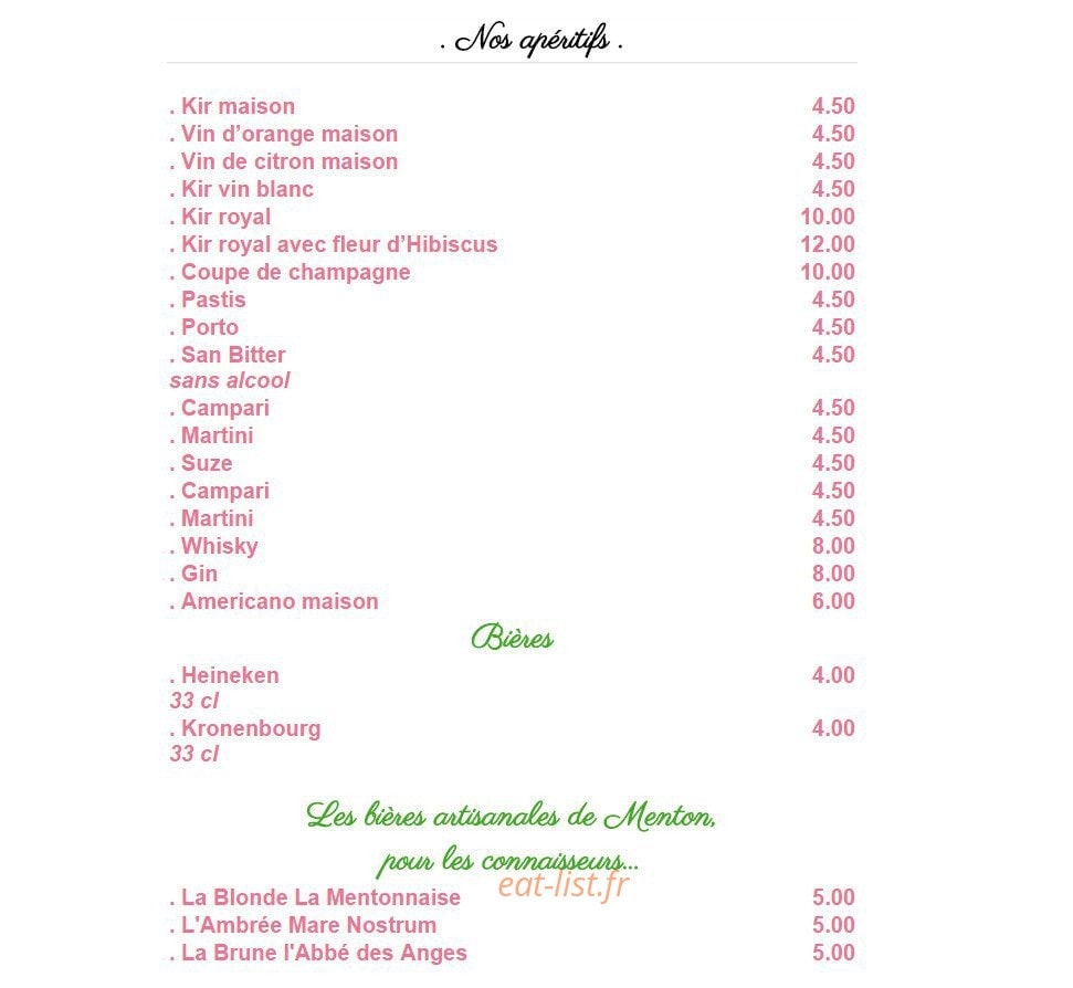 La Roquebrunoise — carte page 5