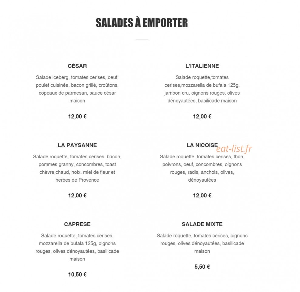 Le Delizie — carte page 4