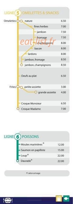 Le Piccadilly — carte page 5