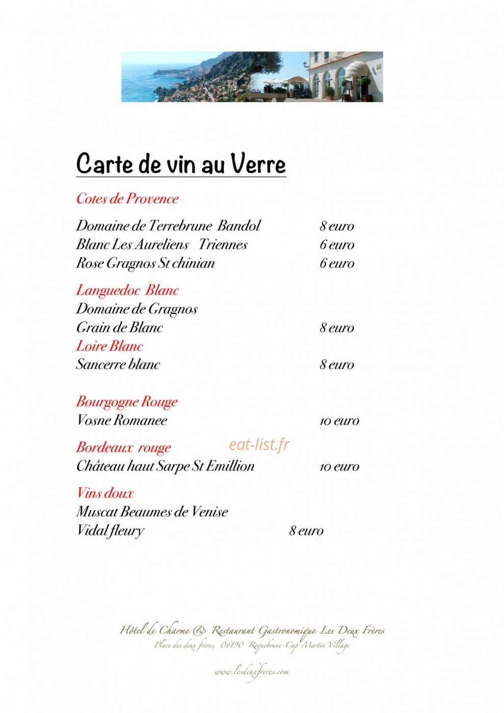 Les Deux Frères — carte page 11