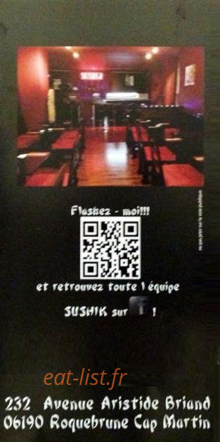 Sushik — carte page 7