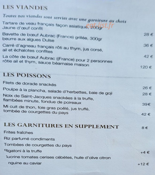 Cala Mia — carte page 2