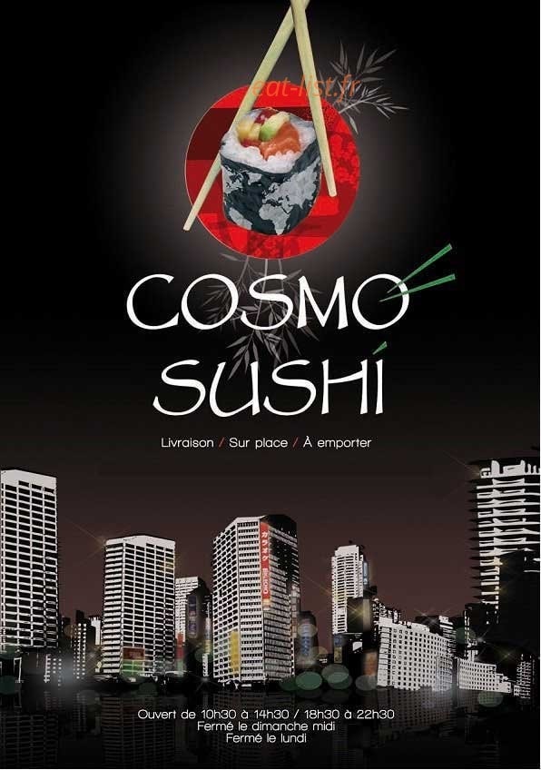 Cosmo Sushi — carte page 1