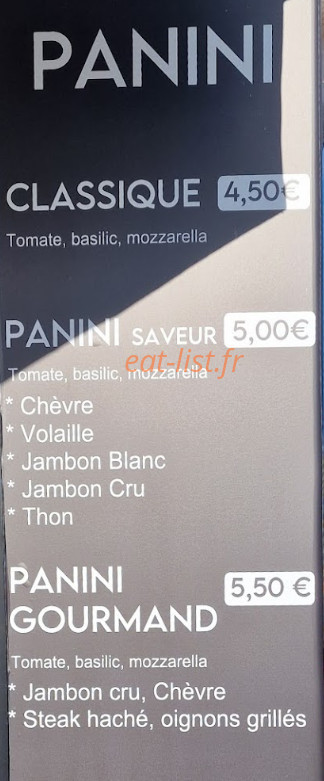 La Cantine — carte page 3