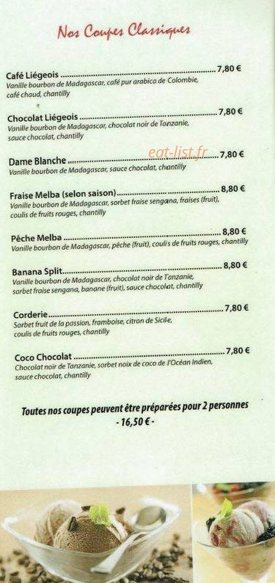 La Corderie — carte page 2