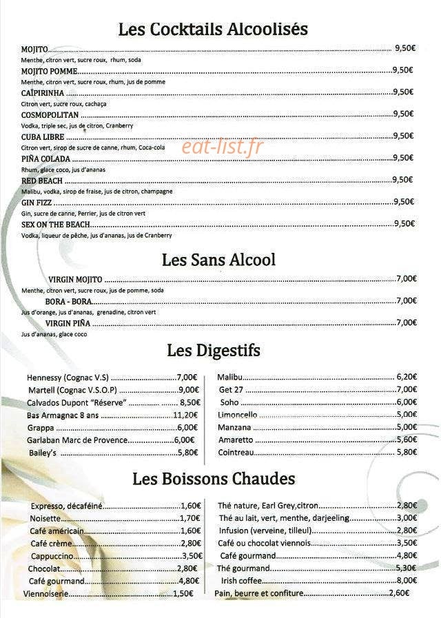 La Corderie — carte page 6