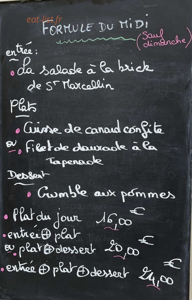 La Traverse — carte page 1