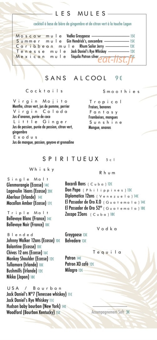Lagon — carte page 6