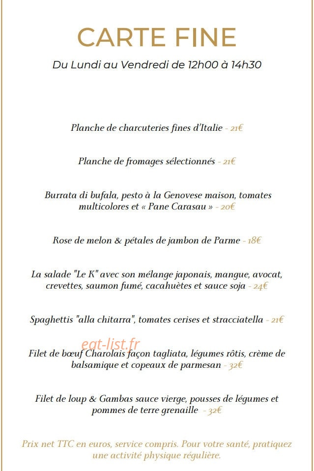 Le K — carte page 5