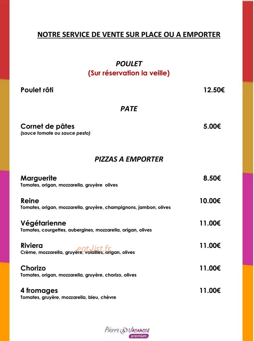 Le Riviera — carte page 6