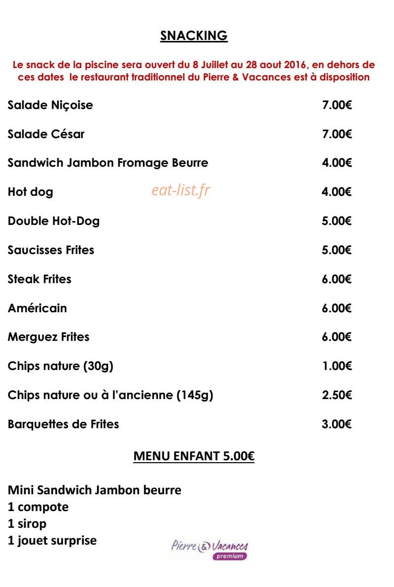 Le Riviera — carte page 5