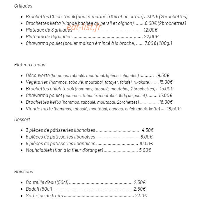 Mont Liban — carte page 2