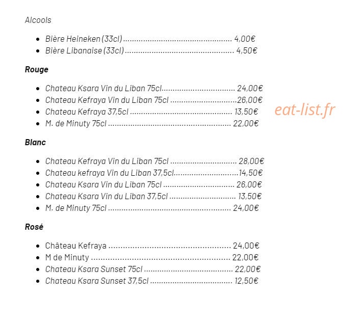 Mont Liban — carte page 3