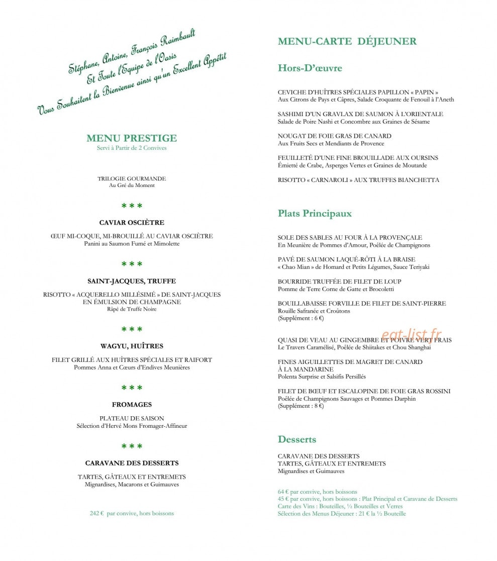 Oasis — carte page 5