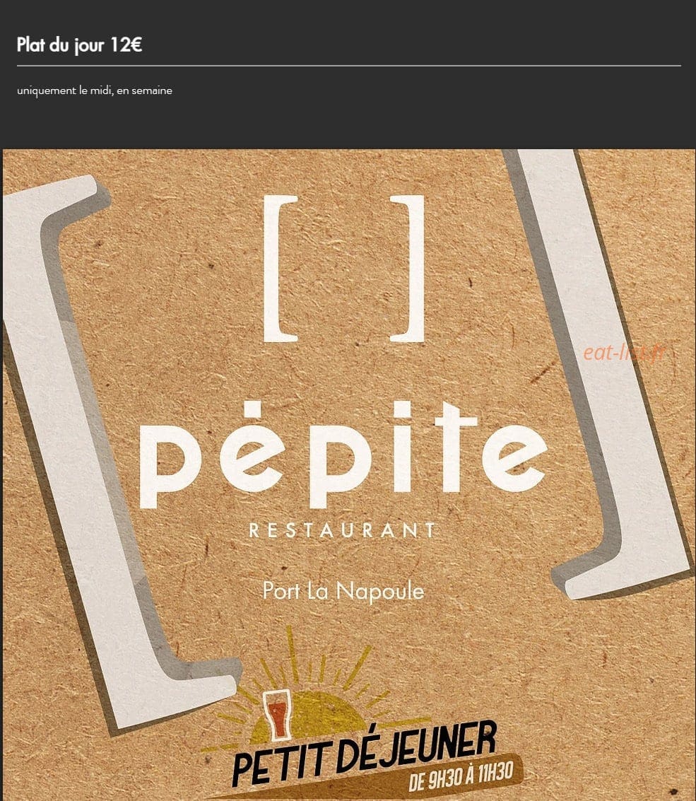 Pépite — carte page 1