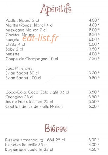 Casa Kemia — carte page 5