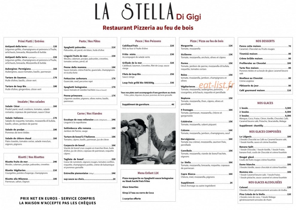 La Stella di Gigi — carte page 2