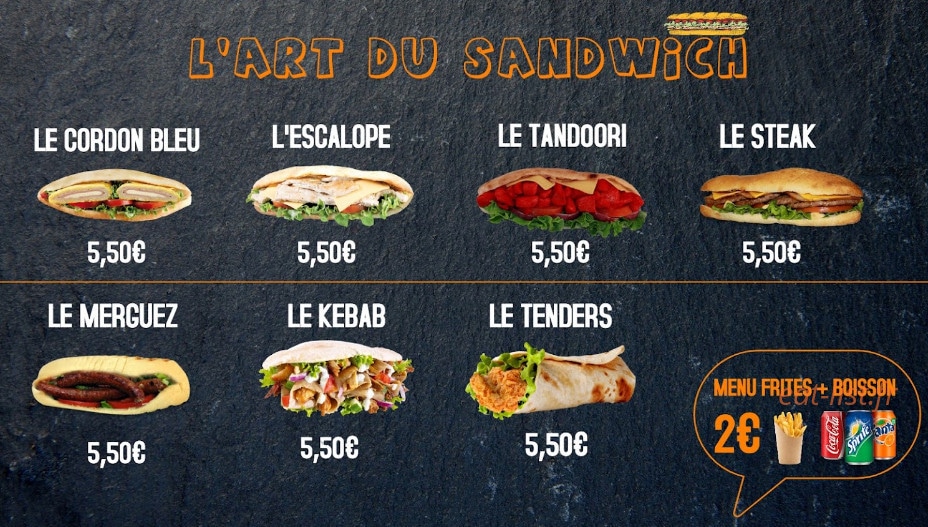 Art Tacos — carte page 2