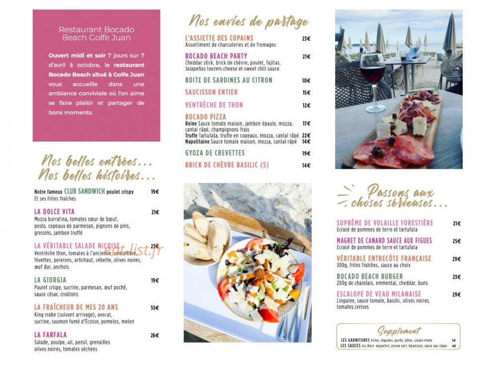 Bocado Beach — carte page 1