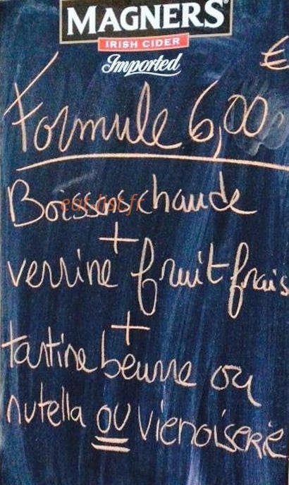 Brasserie du stade — carte page 2