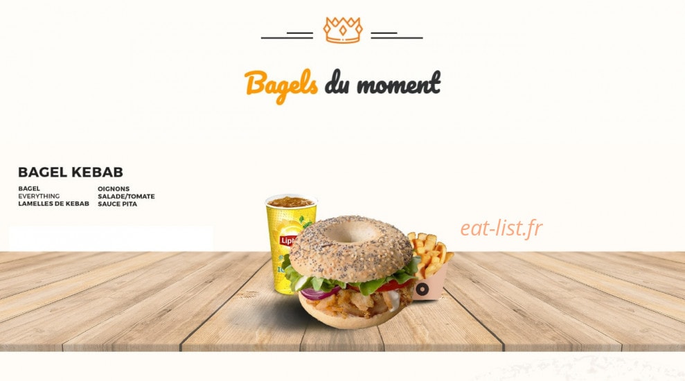 Donuts & Bagels — carte page 1