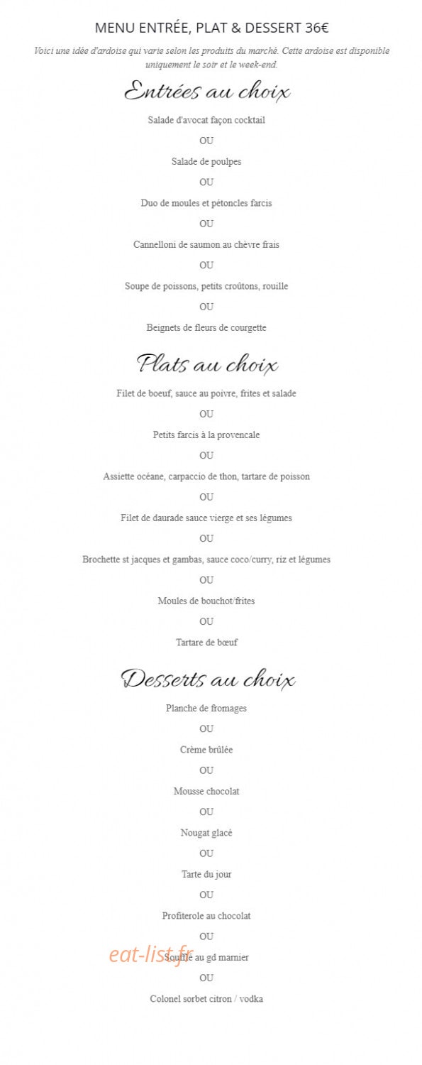 La Casa — carte page 2