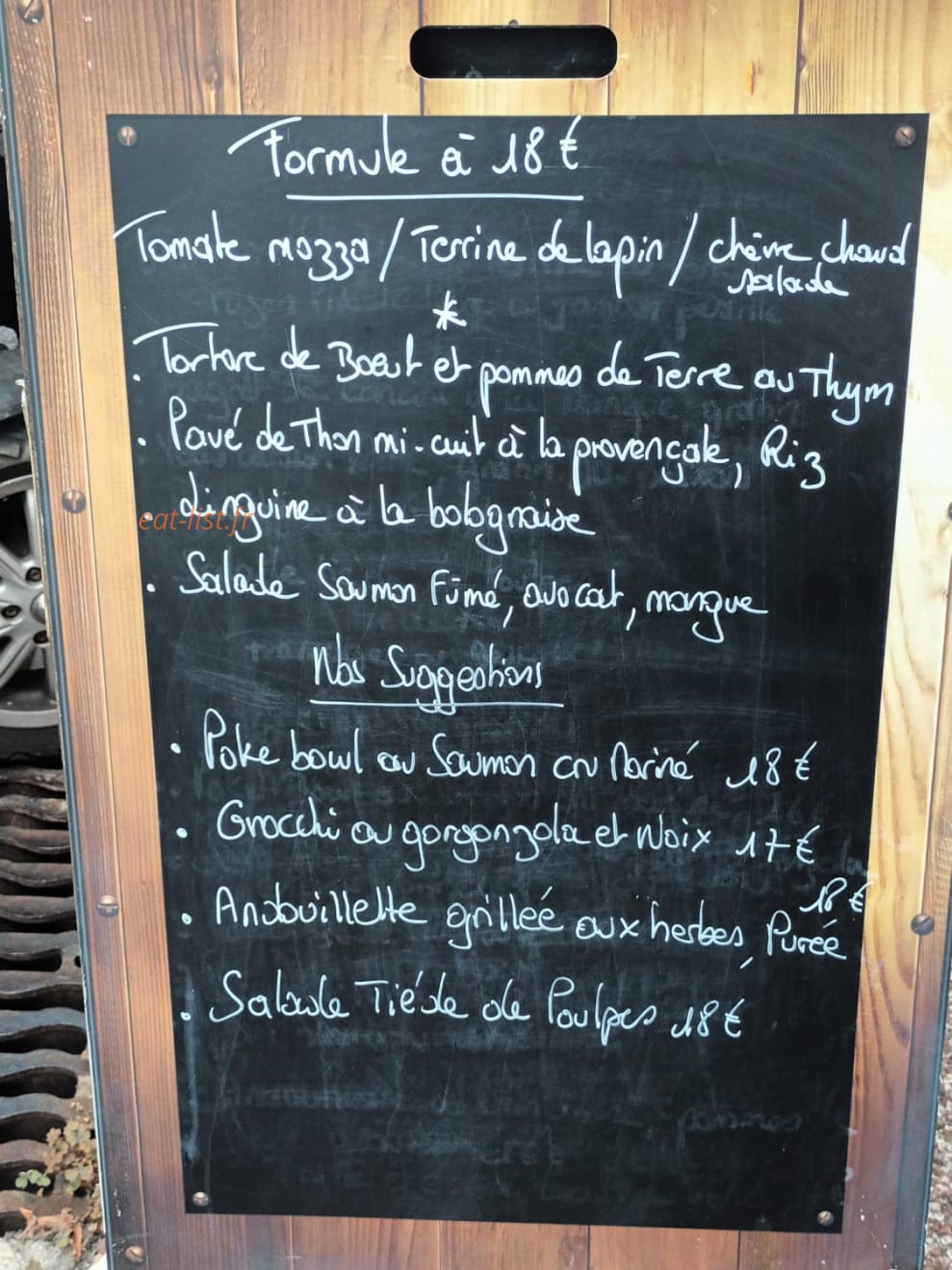 La chancla — carte page 1