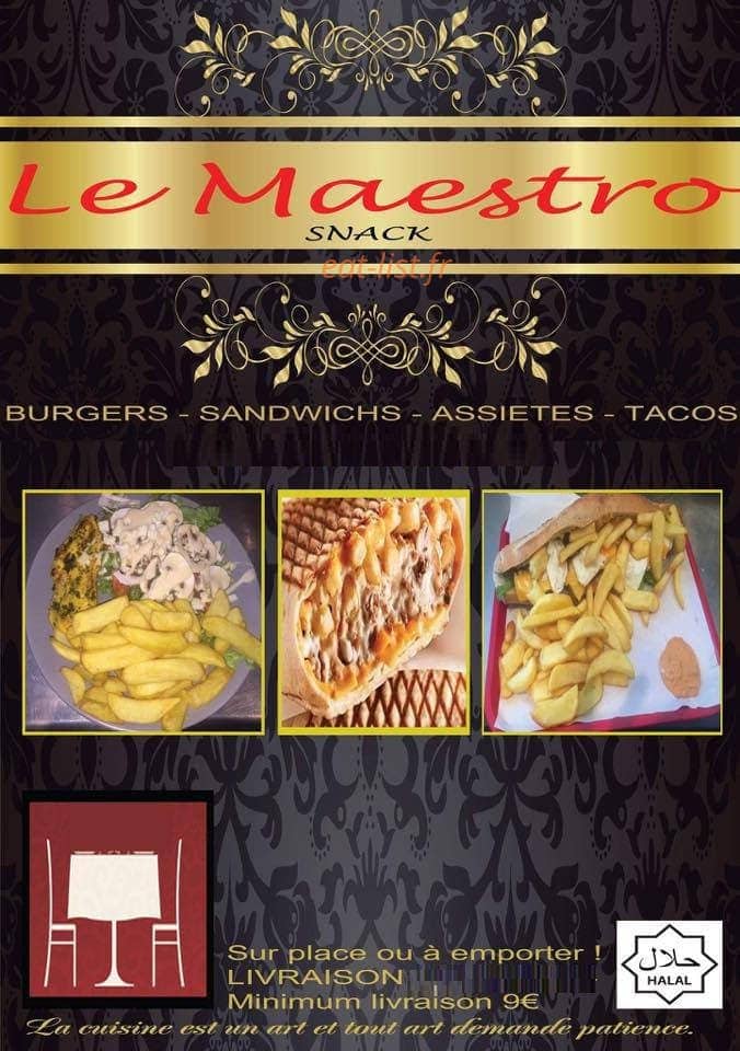 Le Maestro — carte page 1