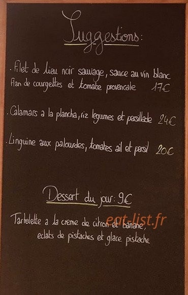 Les Artistes — carte page 1