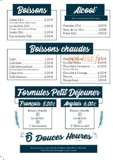 Ô douces heures — carte page 4