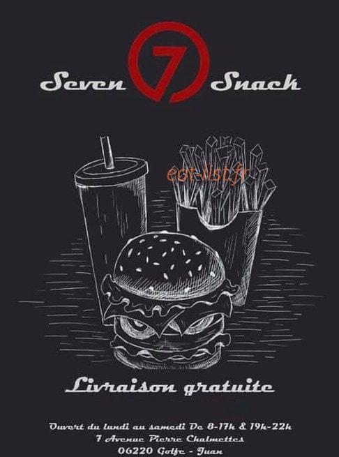 Seven7snack — carte page 1
