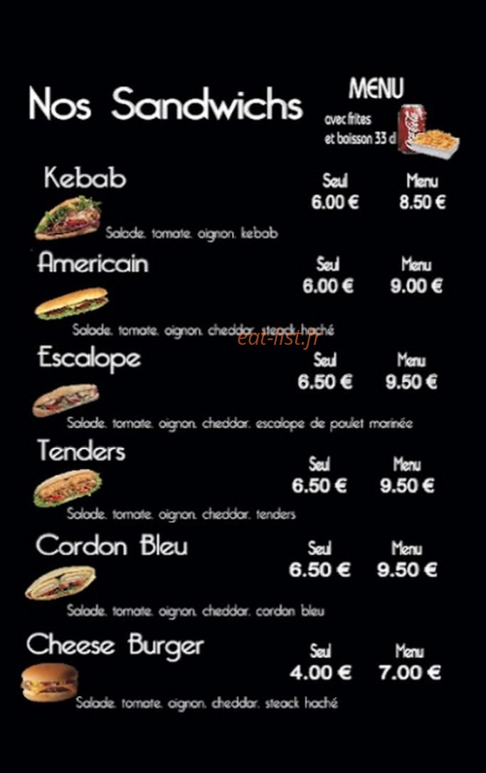 Snack le 67 — carte page 3